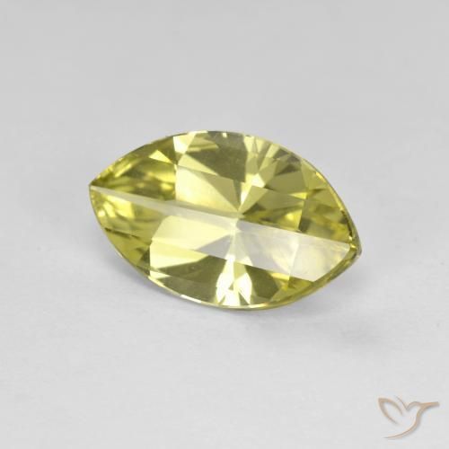 Cuarzo Amarillo medio natural de 2.62 ct, Marquesa, VVS