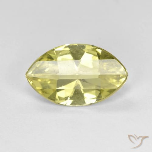2.52ct Natural Amarillo piña claro Cuarzo, Marquesa, VVS