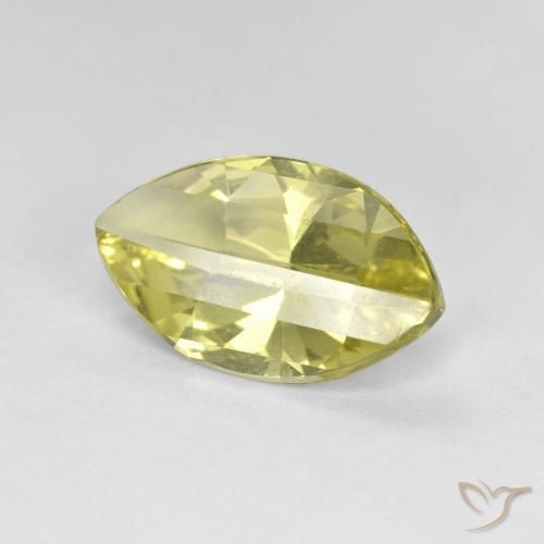 Cuarzo Amarillo piña claro natural de 2.52 ct, Marquesa, VVS