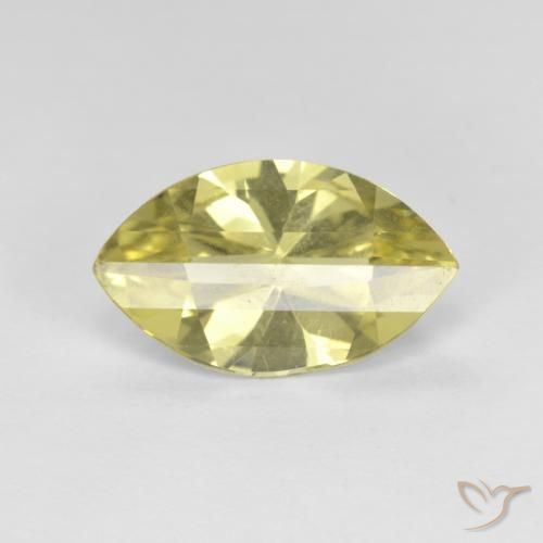 2.19ct Natural Amarillo claro Cuarzo, Marquesa, VVS