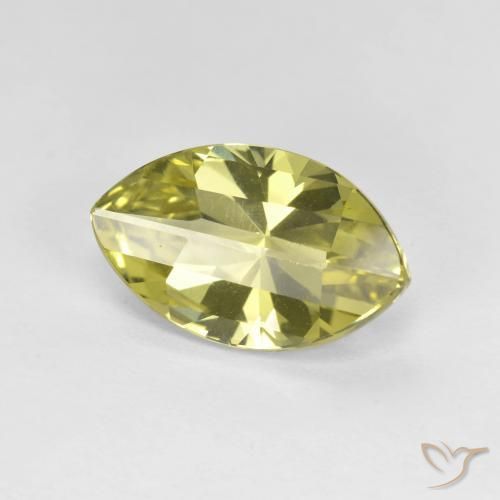 Cuarzo Amarillo claro natural de 2.74 ct, Marquesa, VVS