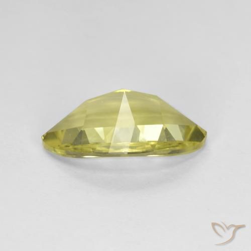 Cuarzo Amarillo claro natural de 2.74 ct, Marquesa, VVS