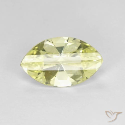 2.54ct Natural Amarillo limón Cuarzo, Marquesa, VVS