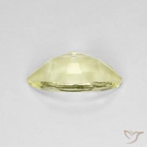 Cuarzo Amarillo limón natural de 2.54 ct, Marquesa, VVS
