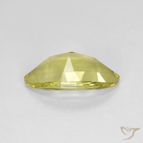 Cuarzo Amarillo piña natural de 2.47 ct, Marquesa, VVS