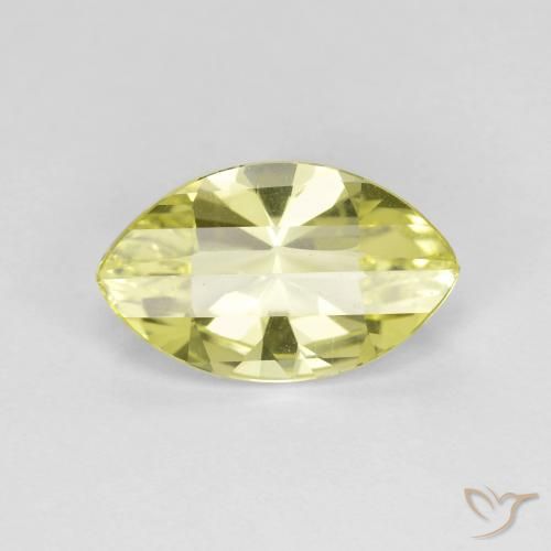 2.61ct Natural Amarillo limón Cuarzo, Marquesa, VVS