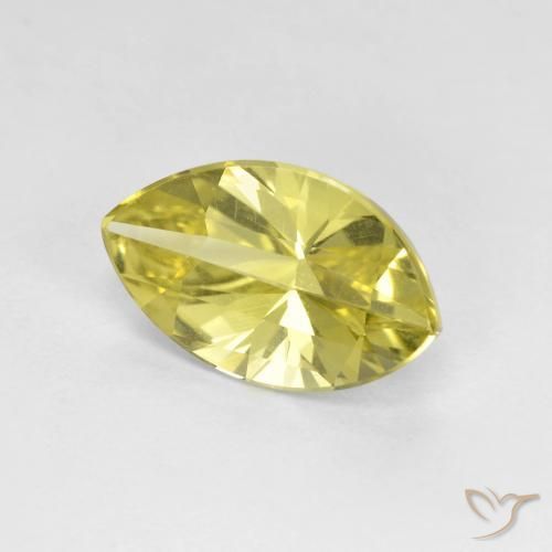 Cuarzo Amarillo medio natural de 2.70 ct, Marquesa, VVS