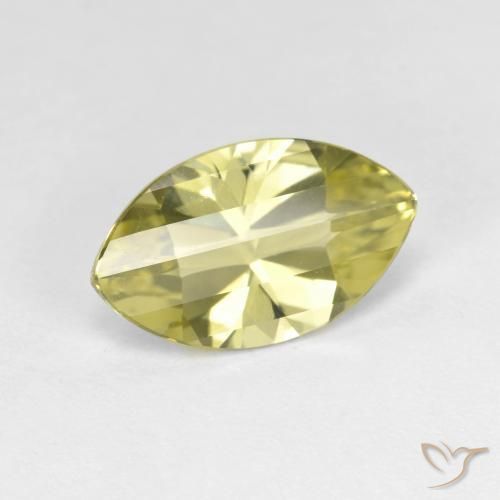 Cuarzo Amarillo piña natural de 2.55 ct, Marquesa, VVS