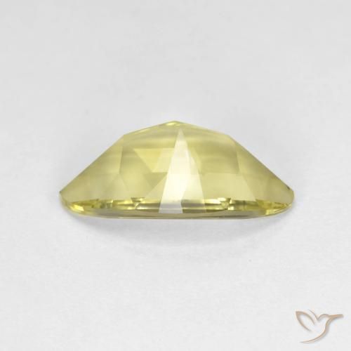 Cuarzo Amarillo piña natural de 2.55 ct, Marquesa, VVS