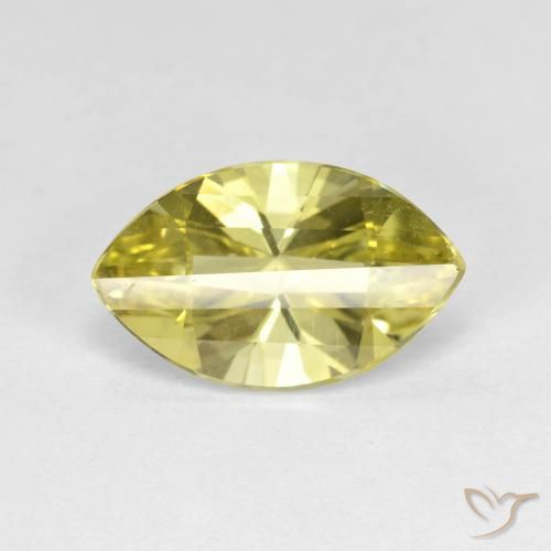 2.84ct Natural Amarillo claro Cuarzo, Marquesa, VVS