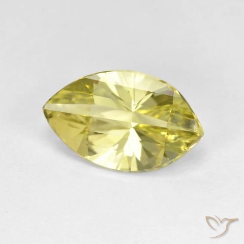 Cuarzo Amarillo claro natural de 2.84 ct, Marquesa, VVS