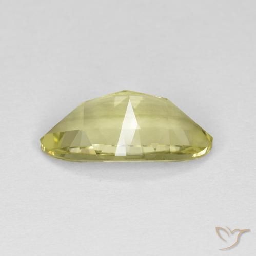 Cuarzo Amarillo verdoso natural de 2.71 ct, Marquesa, VVS