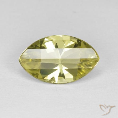 Cuarzo Amarillo medio natural de 2.62 ct, Marquesa, VVS