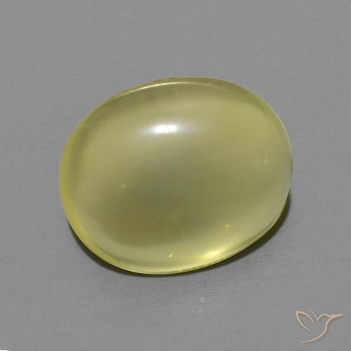 5.21ct Natural Amarillo medio Cuarzo, Ovalada, Transparente