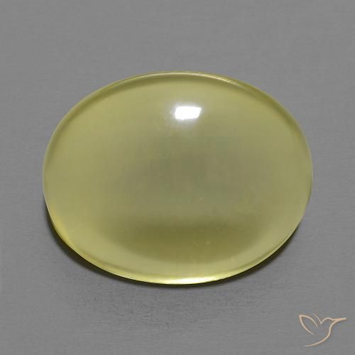 12.44ct Natural Amarillo medio Cuarzo, Ovalada, Transparente