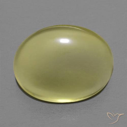 12.65ct Natural Amarillo medio Cuarzo, Ovalada, Transparente