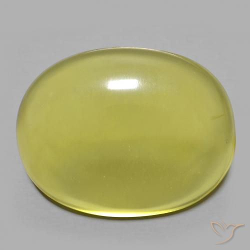 41.02ct Natural Amarillo medio Cuarzo, Ovalada, Transparente