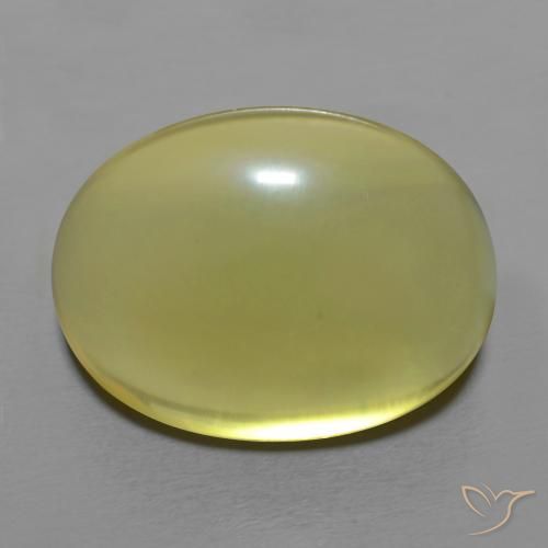 18.16ct Natural Amarillo medio Cuarzo, Ovalada, Transparente