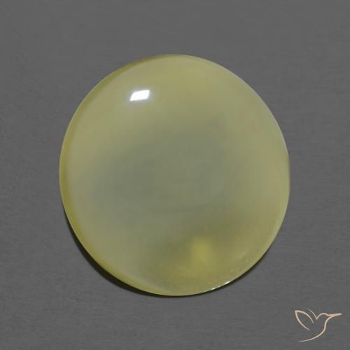 5.73ct Natural Amarillo claro Cuarzo, Redondo, Transparente