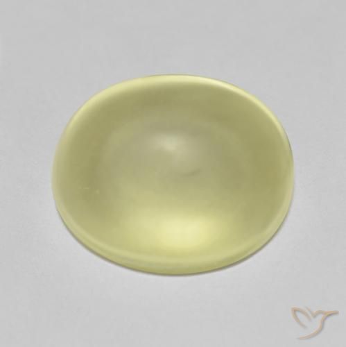 8.68ct Natural Amarillo claro Cuarzo, Ovalada, Transparente, Photo A