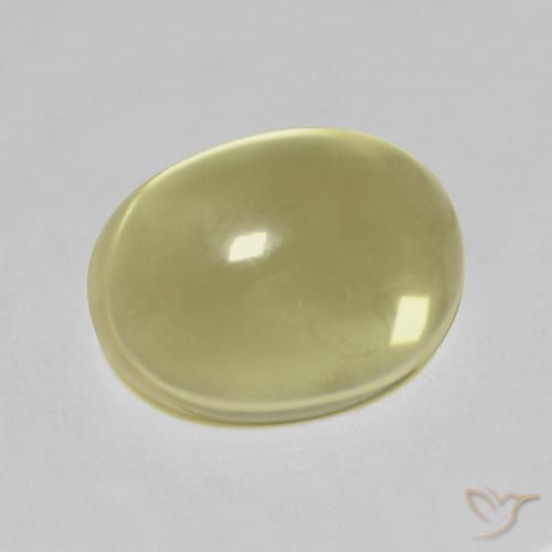 6.23ct Natural Amarillo limón Cuarzo, Ovalada, Transparente