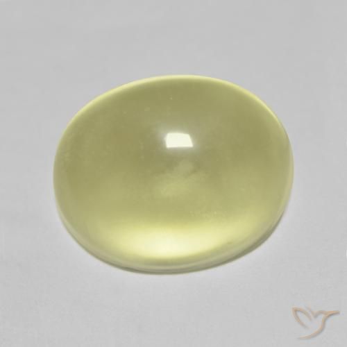 11.17ct Natural Amarillo medio Cuarzo, Ovalada, Transparente