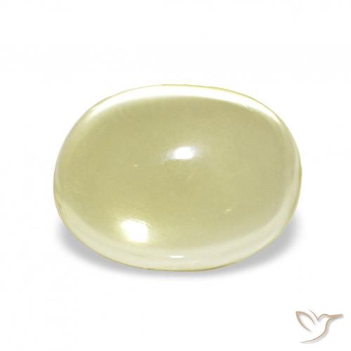 2.68ct Amarillo claro Cuarzo, Ovalada, Transparente