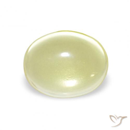 3.54ct Amarillo claro Cuarzo, Ovalada, Transparente