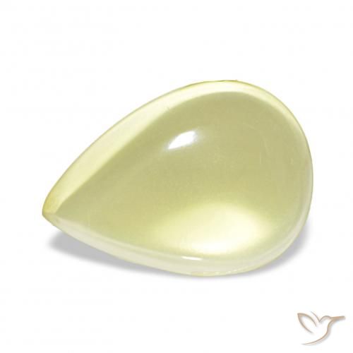 8.66ct Amarillo piña claro Cuarzo, En forma de pera, Transparente