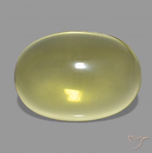 46.42ct Amarillo piña claro Cuarzo Piedras Preciosas, Ovalada, Transparente