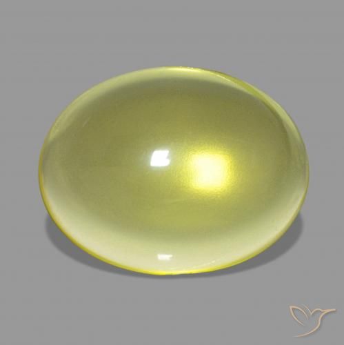 14.58ct Amarillo medio Cuarzo, Ovalada, Transparente