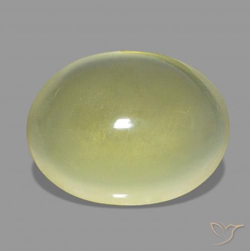 Cuarzo Amarillo claro natural de 8.98 ct, Ovalada, Transparente