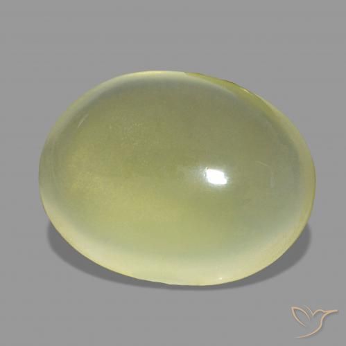 Cuarzo Amarillo claro natural de 8.98 ct, Ovalada, Transparente