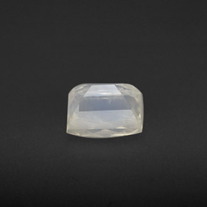 Piedra de luna arcoíris multicolor natural de 1,20 ct, baguette, VS-SI