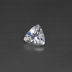 Piedra lunar arcoíris Blanco azul natural de 0.60 ct, Trillón, VS