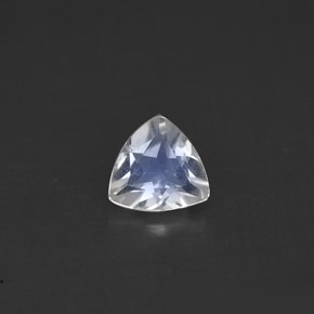 Piedra lunar arcoíris Blanco azul natural de 0.47 ct, Trillón, VS