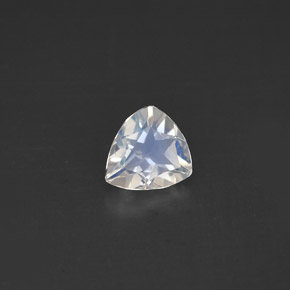 Piedra lunar arcoíris Blanco azul natural de 0.51 ct, Trillón, VS