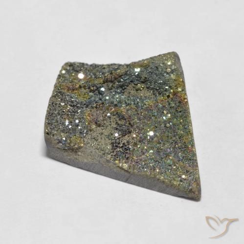Pirita arcoiris Multicolor natural de 16.45 ct, Elegante, Opaco