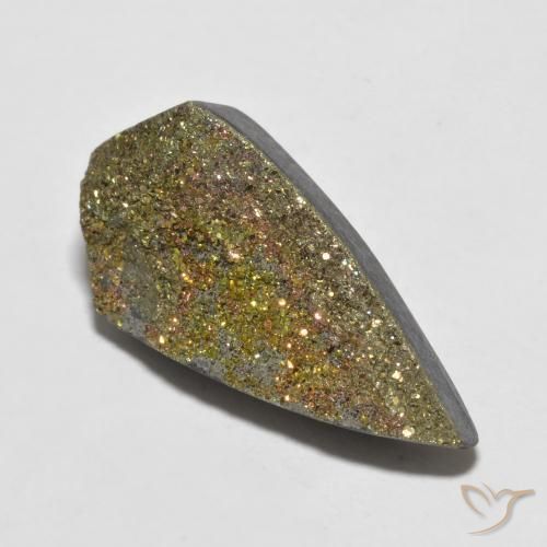 Pirita arcoiris Multicolor natural de 11.70 ct, Elegante, Opaco
