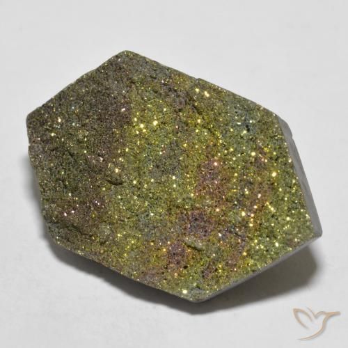 Pirita arcoiris Multicolor natural de 19.90 ct, Elegante, Opaco