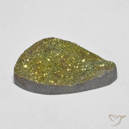 Pirita arcoiris Multicolor natural de 8.62 ct, Elegante, Opaco