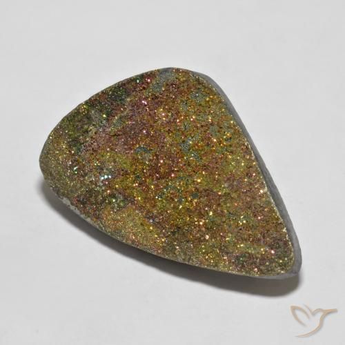 Pirita arcoiris Multicolor natural de 24.00 ct, Elegante, Opaco