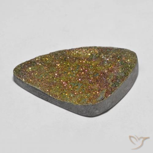 Pirita arcoiris Multicolor natural de 24.00 ct, Elegante, Opaco