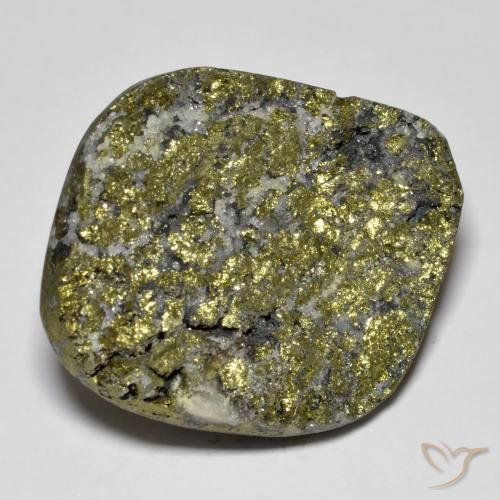 Pirita arcoiris Multicolor natural de 39.29 ct, Elegante, Opaco