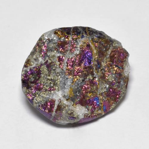Pirita arcoiris Multicolor natural de 14.82 ct, Forma elegante, Opaco