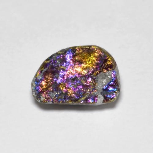 Pirita arcoiris Multicolor natural de 1.94 ct, Forma elegante, Opaco