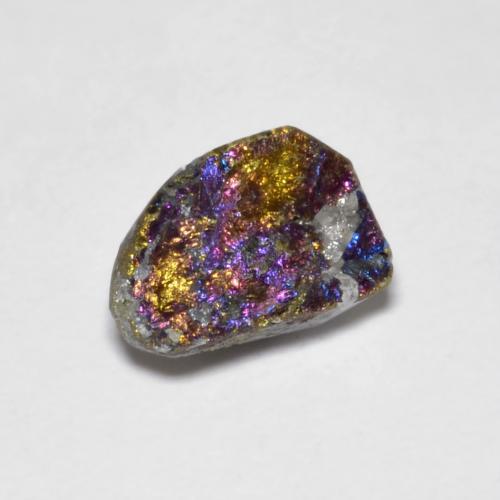 Pirita arcoiris Multicolor natural de 1.94 ct, Forma elegante, Opaco