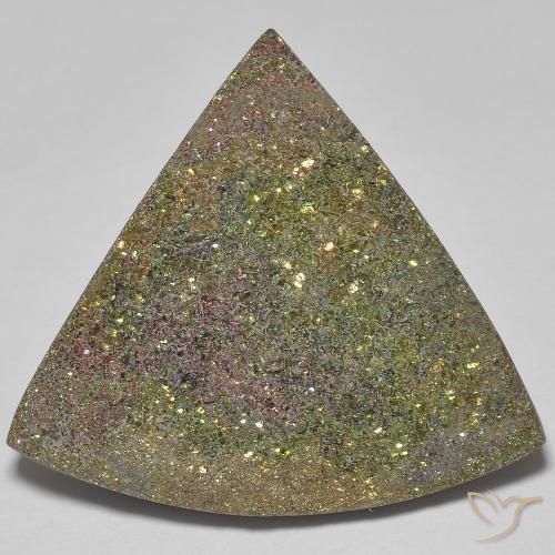 19.03ct Natural Multicolor Pirita arcoiris, Trillón, Opaco