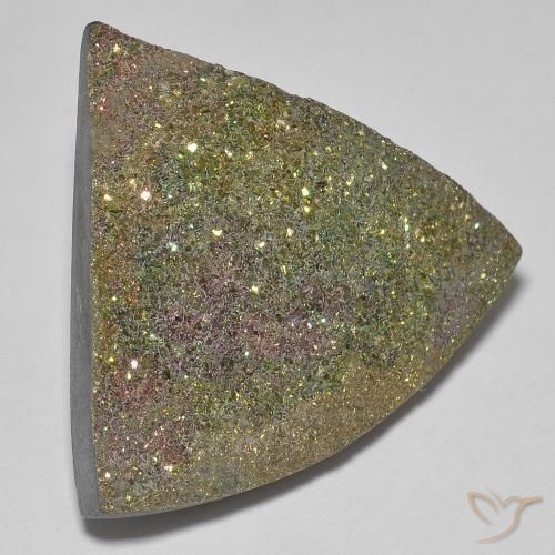 Pirita arcoiris Multicolor natural de 19.03 ct, Trillón, Opaco