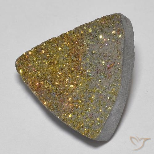 Pirita arcoiris Multicolor natural de 6.78 ct, Trillón, Opaco